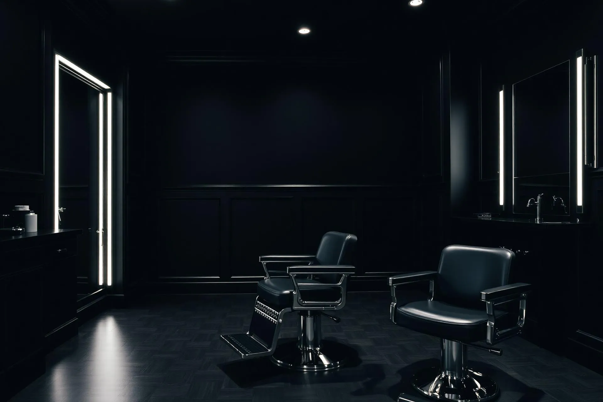 Hair Affair barbershop interior in Tarpon Springs, FL